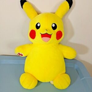 Pokemon‎ Pikachu Build A Bear 18" Stuffed Plush BAB Plush Authentic Workshop PLA